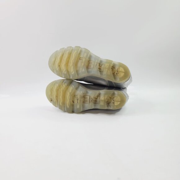 Sorel X Disney Girl's Silver Leather Lace Wedge Winter Ankle Bootie Size 1 - Picture 5 of 6